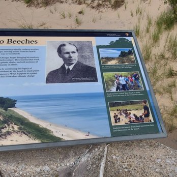 West Beach, Indiana Dunes - Beeches plaque - Beaches Near Me - Gary, Indiana West Beach, Indiana Dunes - Beeches plaque - Beaches Near Me - Gary, Indiana