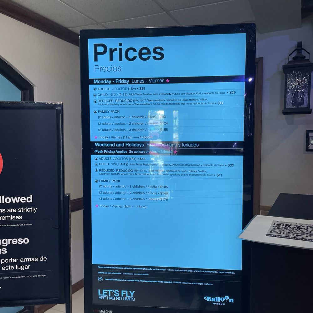 Balloon Museum - Prices - Amusement Parks Near Me - Austin, Texas