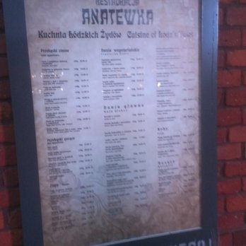 Anatewka - Cuisine of the Jews of Łodz. - Jewish Near Me - Łódź, LD