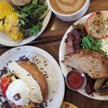 Urth Caffé - Orange - A combination of 3 dishes ordered and the Cafe Mocha. - Coffee & Tea Near Me - Orange, California Urth Caffé - Orange - A combination of 3 dishes ordered and the Cafe Mocha. - Coffee & Tea Near Me - Orange, California