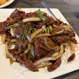Mongolian Beef （spicy）蒙古牛