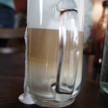 New York Bagel Cafe - Cafe au lait ($4.50) - Breakfast & Brunch Near Me - Edmonton, Alberta