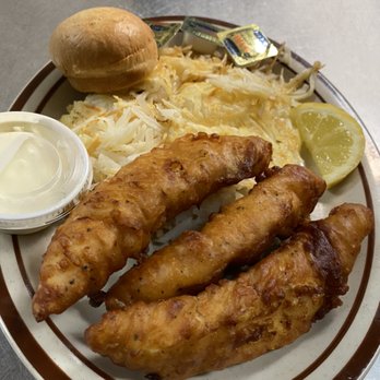 Jen's Choppin’ Block - FRIDAY FISH FRY! Hand cut, breaded and beer battered cod every Friday. - Bars Near Me - Dallas, Wisconsin