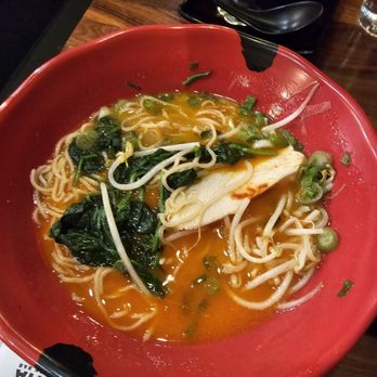 JINYA Ramen Bar - Logan Circle - Dinner-Spicy Chicken Ramen-delicious! - Ramen Near Me - Washington, DC, District of Columbia