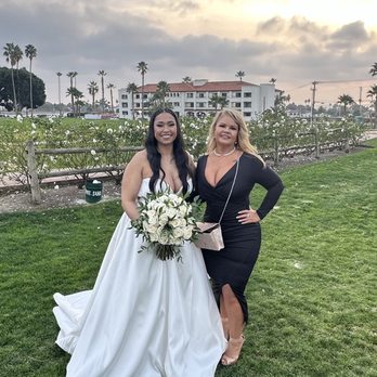 Grant Beauty - Right after ceremony, hair and makeup still great! - Makeup Artists Near Me