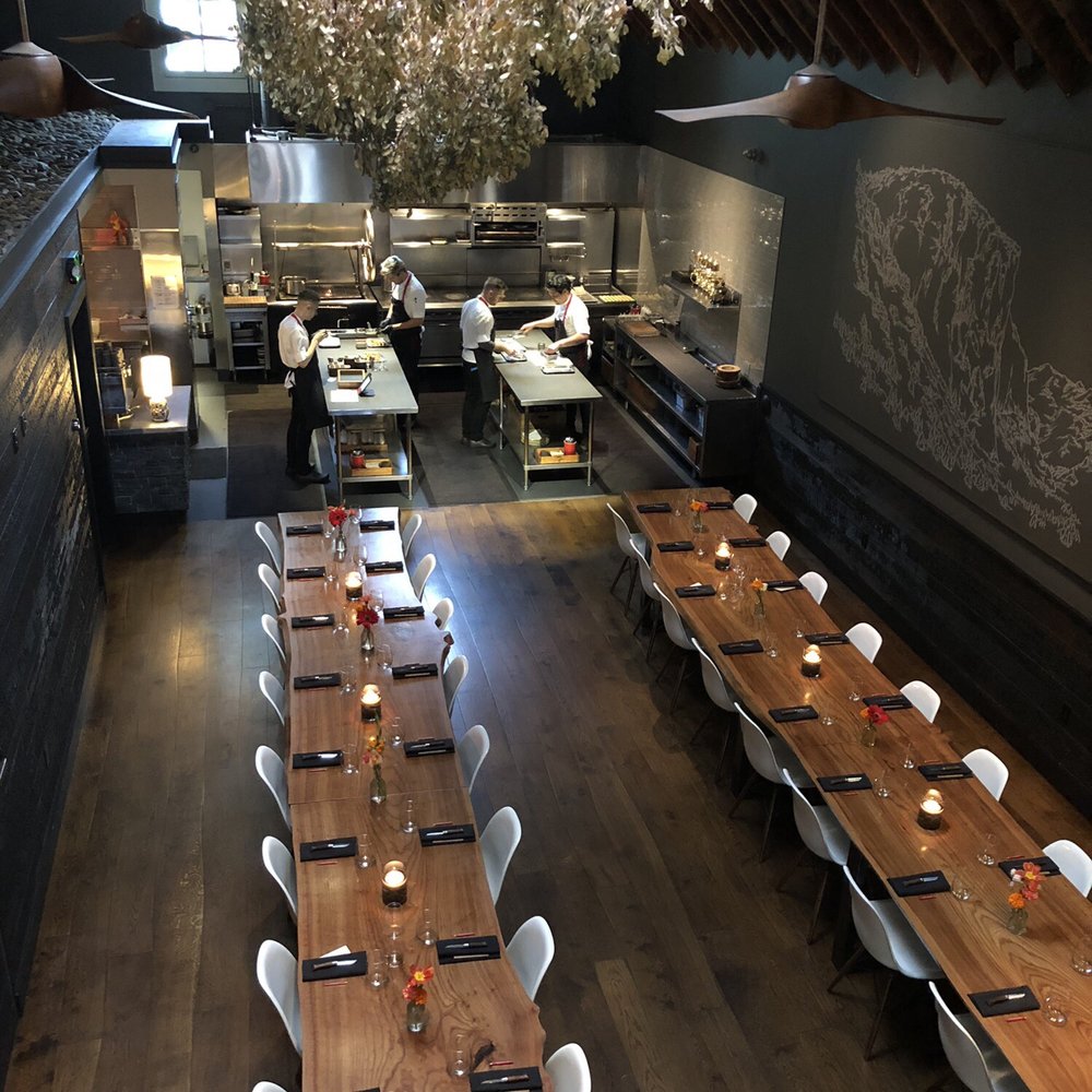 Lazy Bear - View of the dining room from the mezzanine - New American Near Me - San Francisco, California Lazy Bear - View of the dining room from the mezzanine - New American Near Me - San Francisco, California