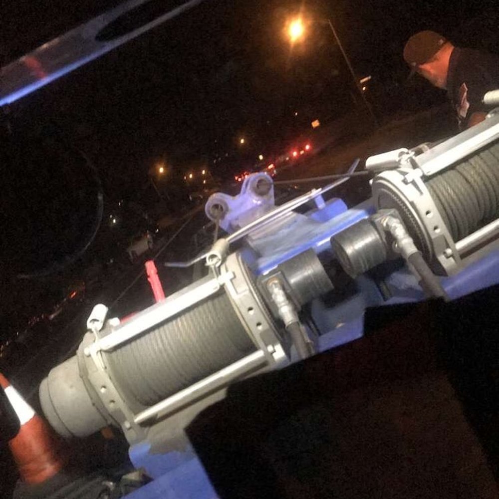 Brea Towing - Picking us up, IN THE MIDDLE OF THE ROAD - Towing Near Me - Brea, California