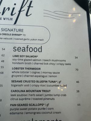 Menu photo 6 Drift On Lake Wylie Belmont, NC Menu photo 6 Drift On Lake Wylie Belmont, NC