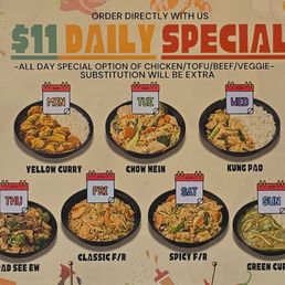 Daily Specials Daily Specials
