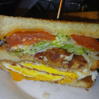 Cap City Fine Diner and Bar - Triple-decker, grilled cheese. - Diners Near Me - Columbus, Ohio Cap City Fine Diner and Bar - Triple-decker, grilled cheese. - Diners Near Me - Columbus, Ohio