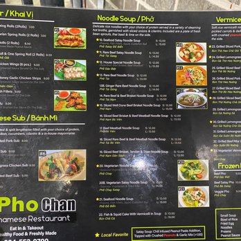 Pho Chan - Menu Nov 2022 - Vietnamese Near Me - New Westminster, British Columbia Pho Chan - Menu Nov 2022 - Vietnamese Near Me - New Westminster, British Columbia