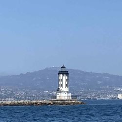 Catalina Express - View of the lighthouse on the Catalina Express