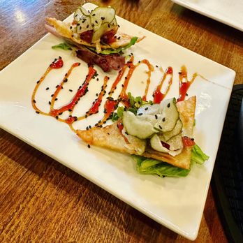 Back Bistro - Poke wonton - New American Near Me - Folsom, California