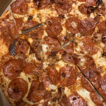 Domino's Pizza - Plenty bacon but no cheddar cheese. - Pizza Near Me - Upper Marlboro, Maryland Domino's Pizza - Plenty bacon but no cheddar cheese. - Pizza Near Me - Upper Marlboro, Maryland