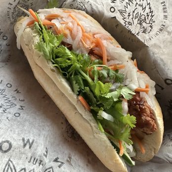 Lone Wolf Banh Mi - Lemongrass chicken - Vietnamese Near Me - Tulsa, Oklahoma