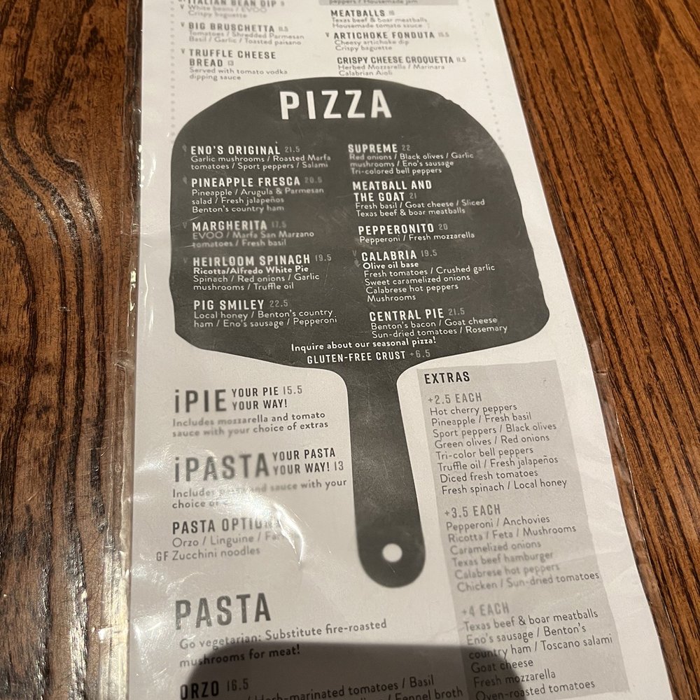 Menu Menu
