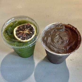 Rok - Olympic Blvd - Sparkling yuzu matcha + hojicha duo - Coffee & Tea Near Me - Los Angeles, California Rok - Olympic Blvd - Sparkling yuzu matcha + hojicha duo - Coffee & Tea Near Me - Los Angeles, California