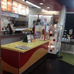 Front entry and cash register area.