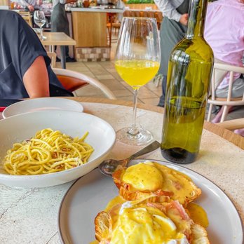 Terra - Benedict, carbonara, mimosa - Italian Near Me - Dallas, Texas