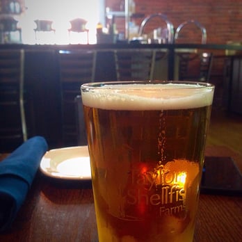 Taylor Shellfish Oyster Bar - Cold glass IPA after a nice stroll - Seafood Near Me - Seattle, Washington