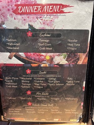 Menu photo 3 Tsukiji Fresno, CA