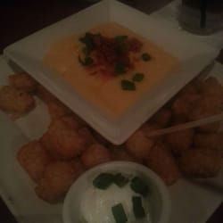O'Charley's Restaurant & Bar - Tater Tot Fondue. We must be in the South.