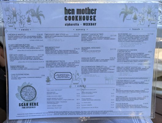 Menu photo 2 Hen Mother Cookhouse Alpharetta, GA Menu photo 2 Hen Mother Cookhouse Alpharetta, GA