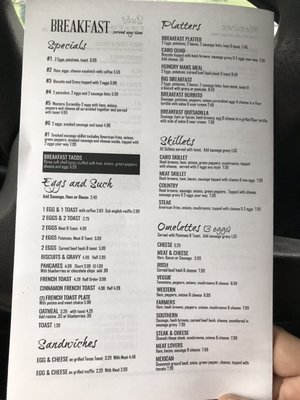 Menu photo 3 Caro State St Diner Caro, MI