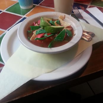 La Casita Olvera - Tortilla soup $2.95 - Mexican Near Me - Whittier, California