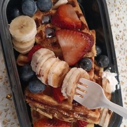Wong Nutrition - Protein Waffle plate is their most popular!