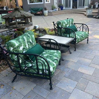 Peacock Patio - Custom Cushions - Powder Coating Near Me - Oakley, California Peacock Patio - Custom Cushions - Powder Coating Near Me - Oakley, California