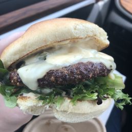 Spanish beef burger