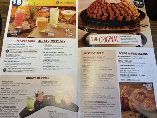 Menu photo 1 Outback Steakhouse Winter Garden, FL
