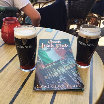 Aran - Two half pints of Guinness - Irish Pub Near Me - Amsterdam, New Hampshire Aran - Two half pints of Guinness - Irish Pub Near Me - Amsterdam, New Hampshire