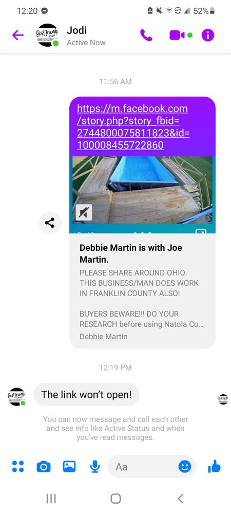 Slide of Natola Construction