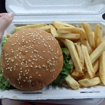 Volcano's Lava Rock Cafe - Hambuger + Fries - Breakfast & Brunch Near Me - Volcano, Hawaii Volcano's Lava Rock Cafe - Hambuger + Fries - Breakfast & Brunch Near Me - Volcano, Hawaii