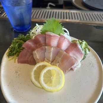 Toro - Hamachi (Yellowtail) Maguro (Yellowfin Tuna) Shiro Maguro (Albacore) - Sushi Bars Near Me - Carmel, California