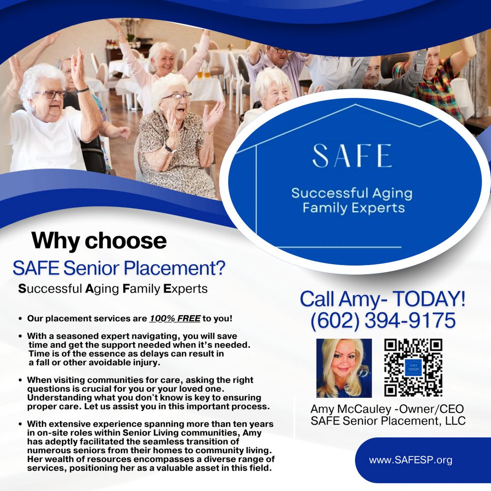 SAFE Senior Placement - home care agency in Phoenix, AZ
