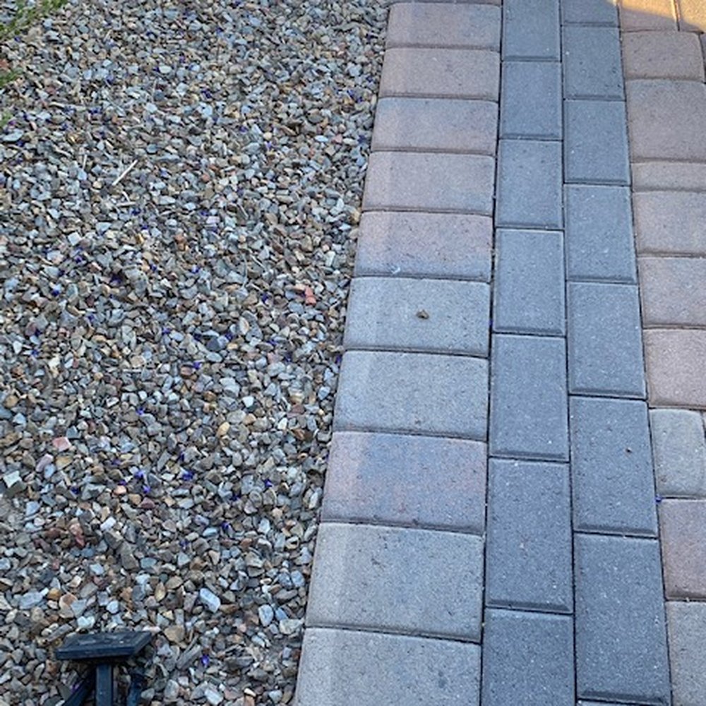 Clean-N-Time - visible spray patters where they missed with the pressure washer - Pressure Washers Near Me Clean-N-Time - visible spray patters where they missed with the pressure washer - Pressure Washers Near Me