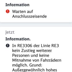 Bahnhof Pasewalk - So isses! Wie immer voll der RE3