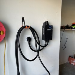 Cerda Electric - EV Charger installed in our garage