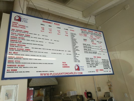 Menu photo 2 Garlex Pizza and Ribs Pleasanton, CA