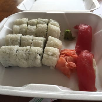 Sushi Valley - Cucumber roll, avocado roll, and tuna nigiri - Sushi Bars Near Me - Oro Valley, Arizona
