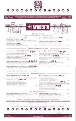 Menu photo 6 Tapabento Porto, 13 Menu photo 6 Tapabento Porto, 13