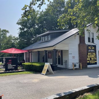 The Fainting Goat Coffee - view from the street - Coffee & Tea Near Me - Spring Hill, Tennessee