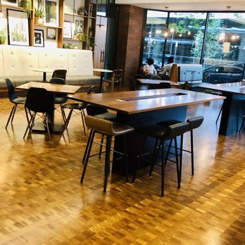 Mr West Cafe Bar Downtown - Spaced out seating area with WiFi - Bars Near Me - Seattle, Washington