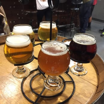 Bottle Logic Brewing - Beer flight - Breweries Near Me - Anaheim, California Bottle Logic Brewing - Beer flight - Breweries Near Me - Anaheim, California