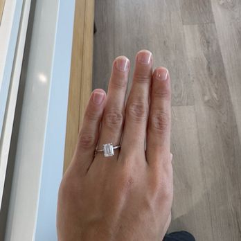 Brilliant Earth - White gold emerald ring - Jewelry Near Me - Houston, Texas
