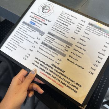 Sal and Sons - Menu - Seafood Near Me - Baltimore, Maryland Sal and Sons - Menu - Seafood Near Me - Baltimore, Maryland