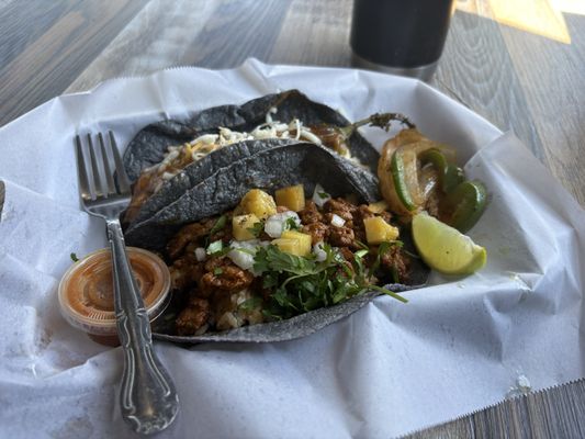 Blue Corn Tacos by null